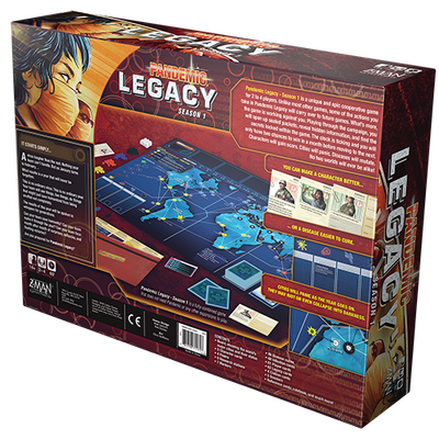 Pandemic Legacy: Season 1 (Red Edition)