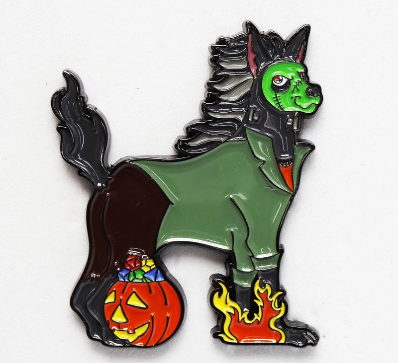 Trick or Treat Monster Enamel Pins