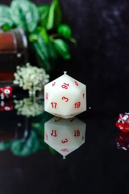 February Scent of the Month Ceremony Scented DnD Dice Candle