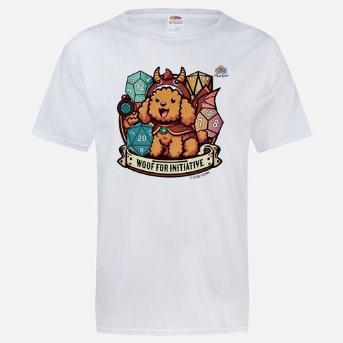  3 Gear Games Mascot - Woof For Initiative  Basic T Shirt- Unisex