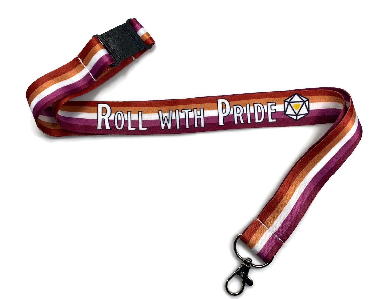 HeartBeat Pride Lanyards, Variation: Community Lesbian