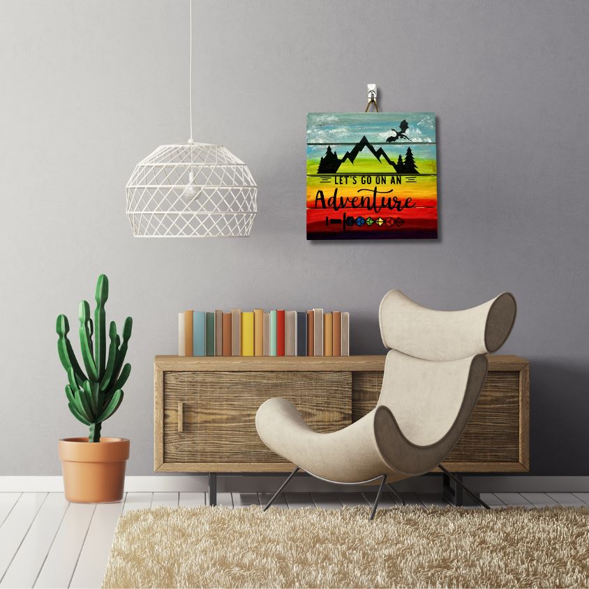 Pride and Adventure Signs, Variation: Rainbow Sky