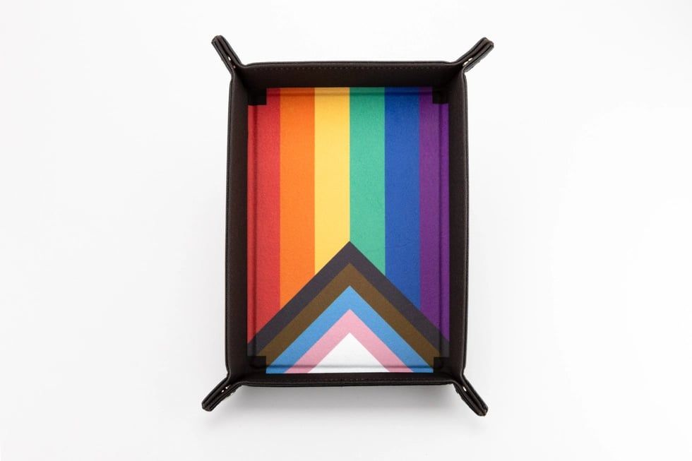 Pride Flag Dice Trays, Variation: Rainbow Flag