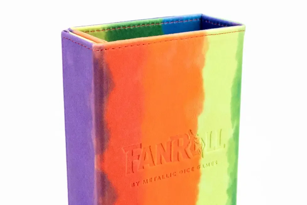 Fold Up Dice Tower, Color: Rainbow