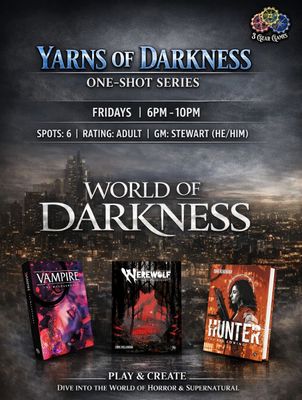 (Apr) World Of Darkness One-Shot RPG: Yarns Of Darkness
