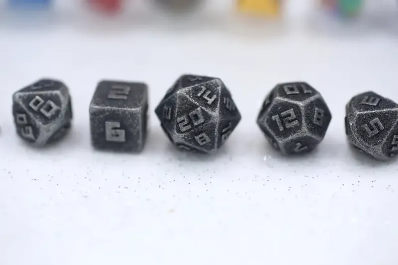 10mm Mini RPG Dice Set
