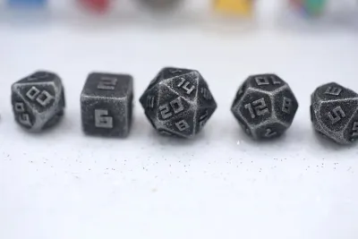 10mm Mini RPG Dice Set