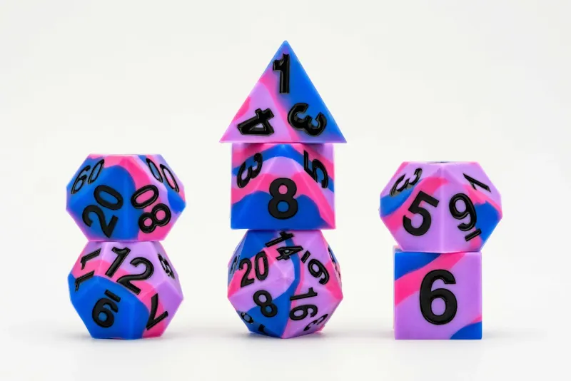 Pride Silicone Dice Set