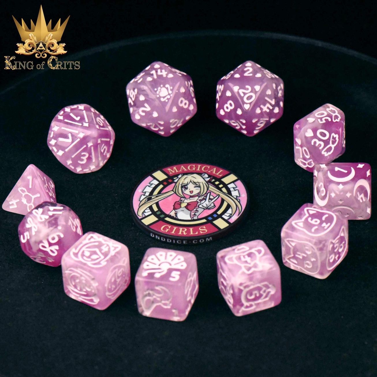 11 Dice Set, Variation: Magical Girls