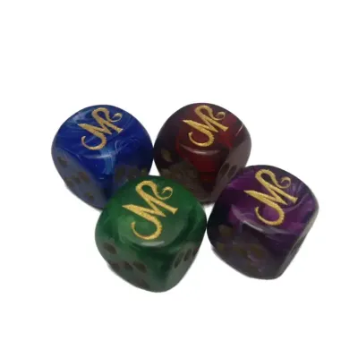 Mythical Meats Branded D6 Set of 2