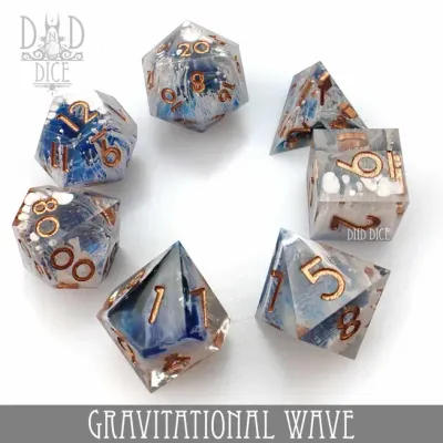 Handmade Sharp Edge DND Dice