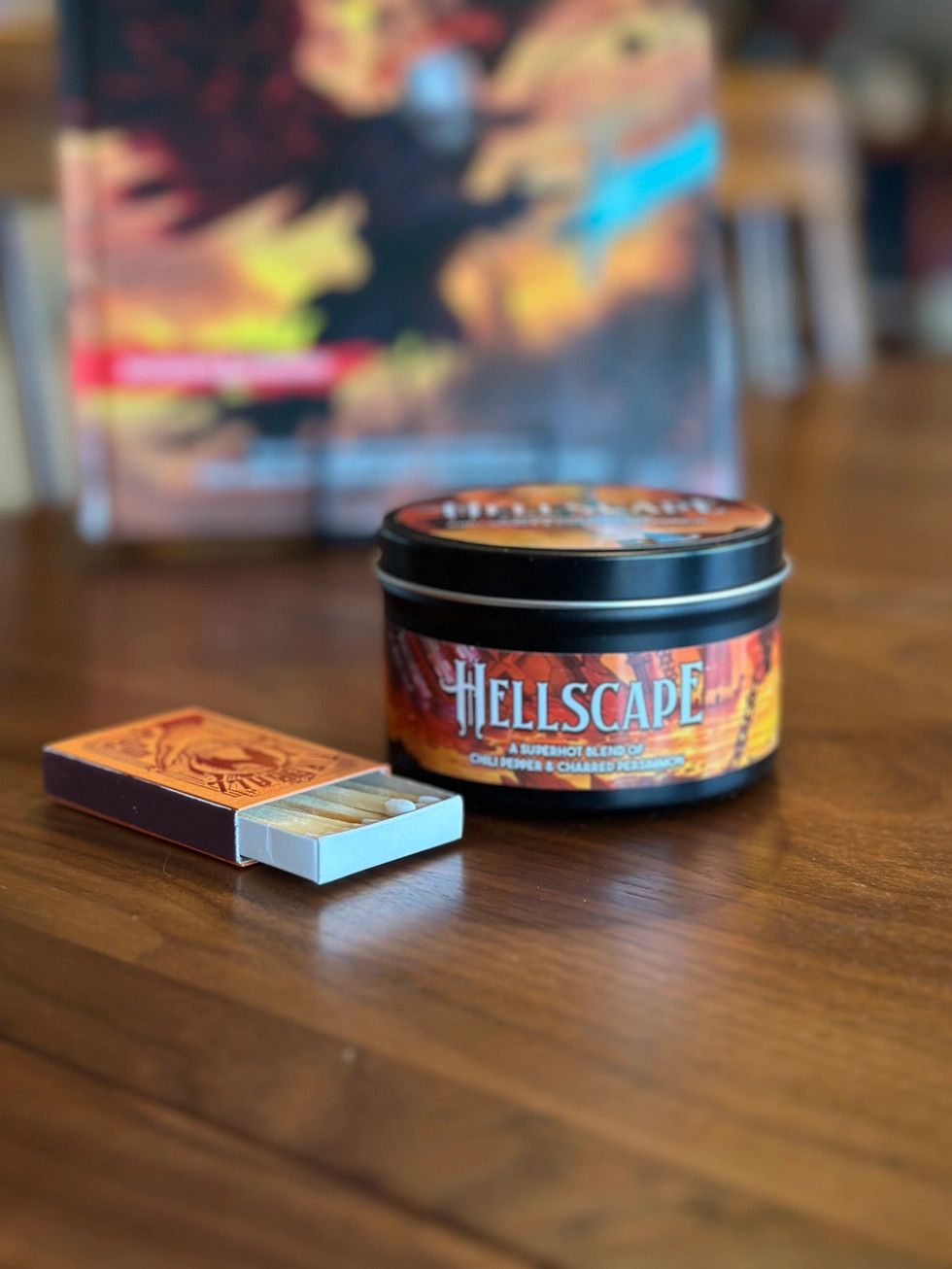 Hellscape - Cantrip Candle, Size: 6 oz.