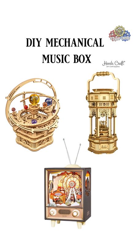  DIY Mechanical Music Box: