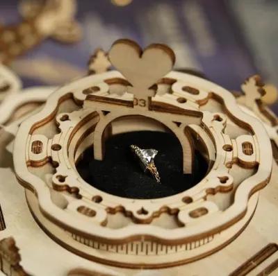  DIY Mechanical Music Box: