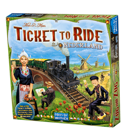 Ticket to Ride: Nederland Map Col 4