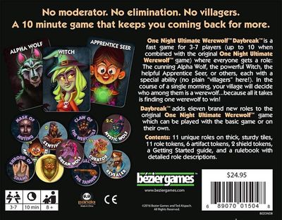One Night: Ultimate Werewolf - Daybreak (stand alone or expansion)