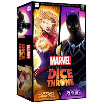 Marvel Dice Throne: 2-Hero Box 1 (Captain Marvel &amp; Black Panther)