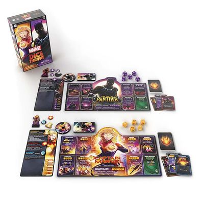 Marvel Dice Throne: 2-Hero Box 1 (Captain Marvel &amp; Black Panther)