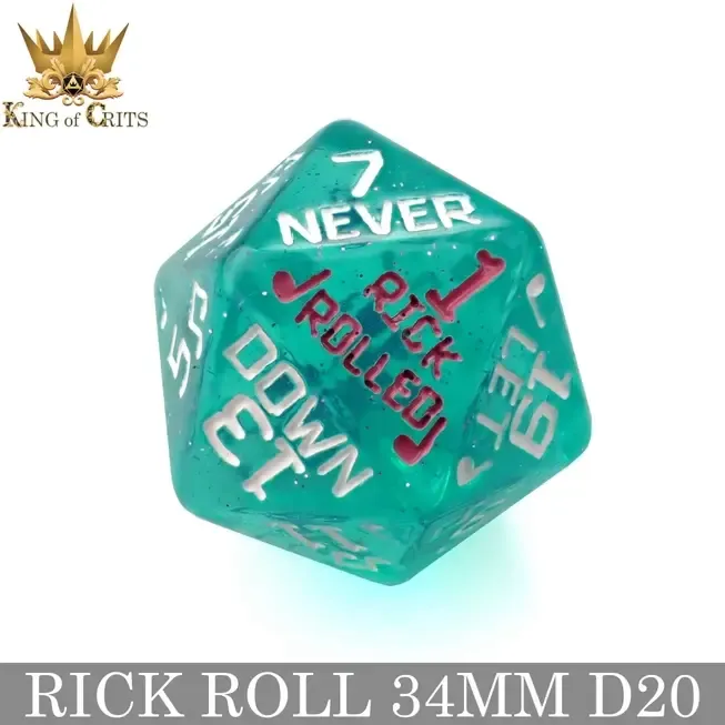Rick Rolled - 34mm D20