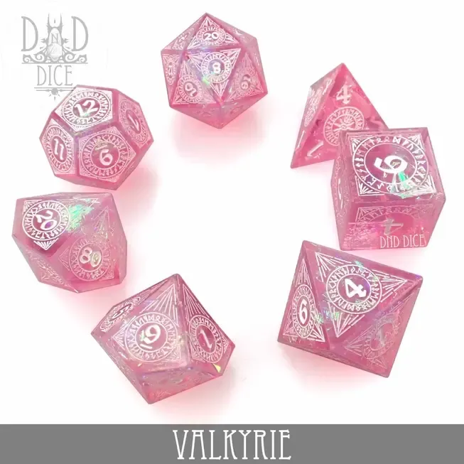 Valkyrie Handmade RPG Dice Set