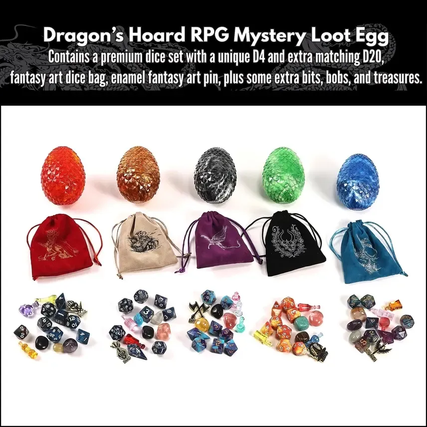 Dragon's Hoard RPG Mystery Egg