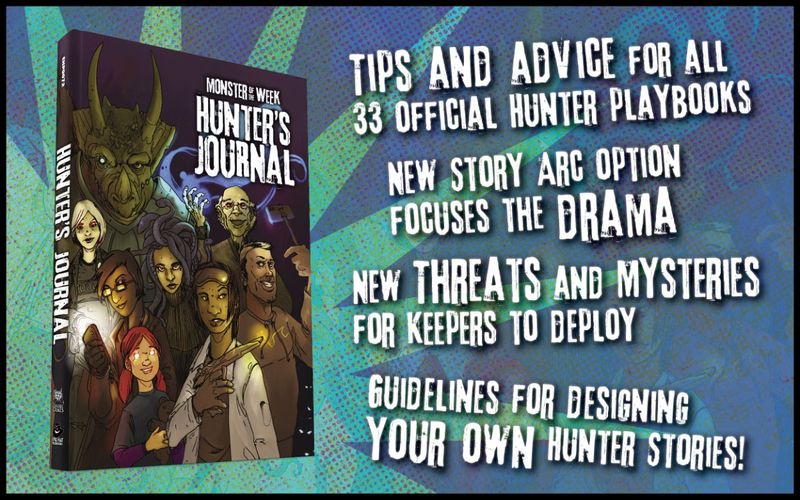 Monster of the Week RPG: Hunter`s Journal Hardcover