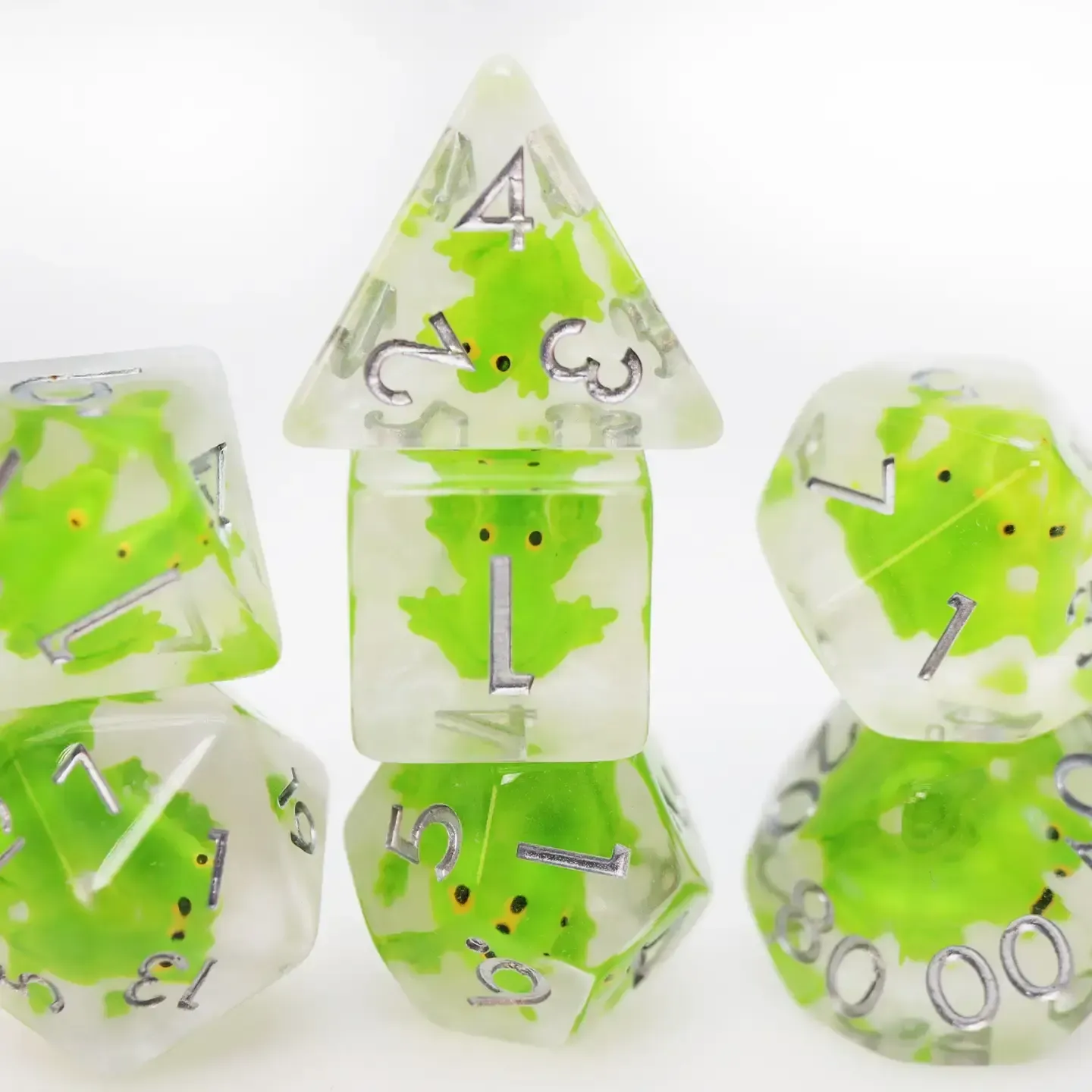 Frozen Frog RPG Dice Set