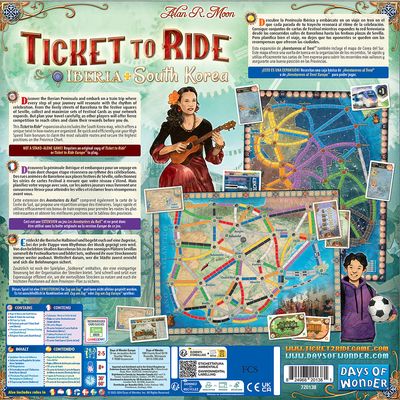 Ticket to Ride Iberia &amp; South Korea