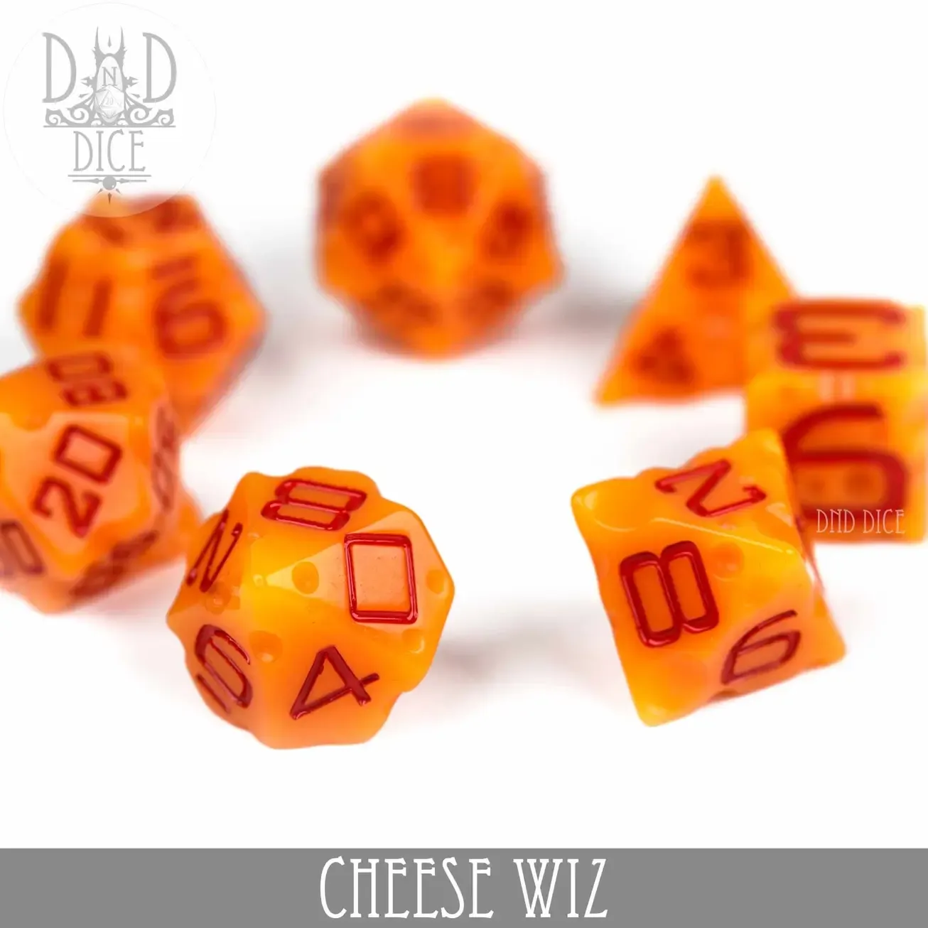 Cheese Wiz  Dice Set