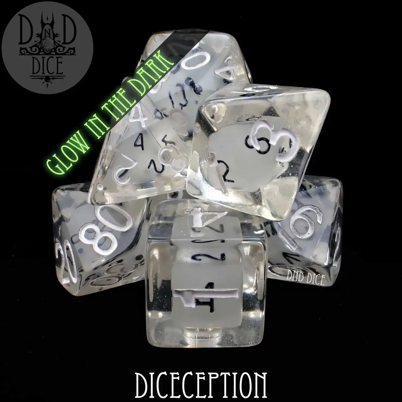 Diceception (Glow) Dice Set