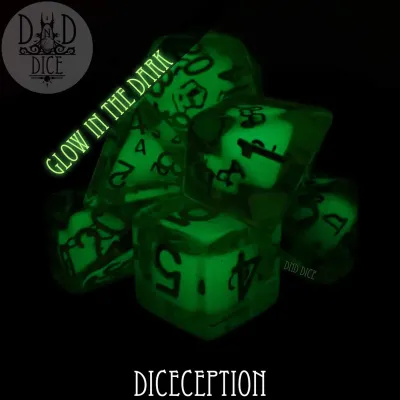 Diceception (Glow) Dice Set