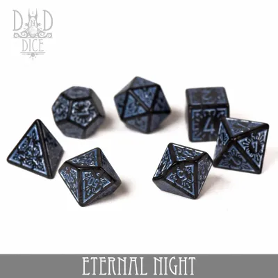 Eternal Night RPG Dice Set
