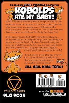 Kobolds Ate My Baby the Orange Book