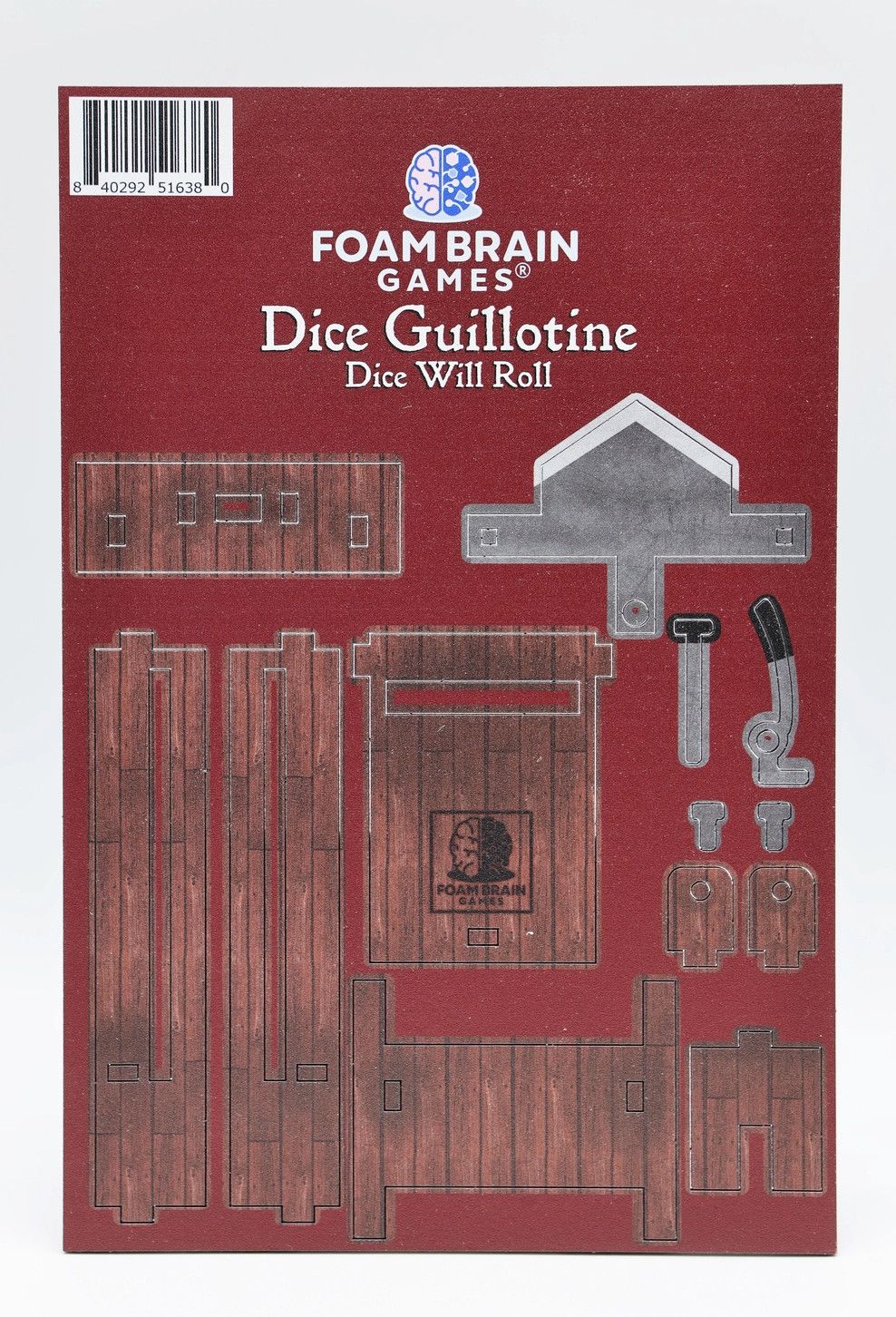 Flat Pack Toys: Dice Guillotine