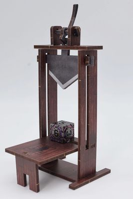 Flat Pack Toys: Dice Guillotine