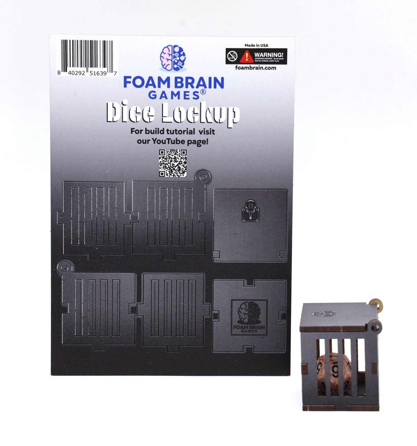 Flat Pack Toys: Dice Lockup