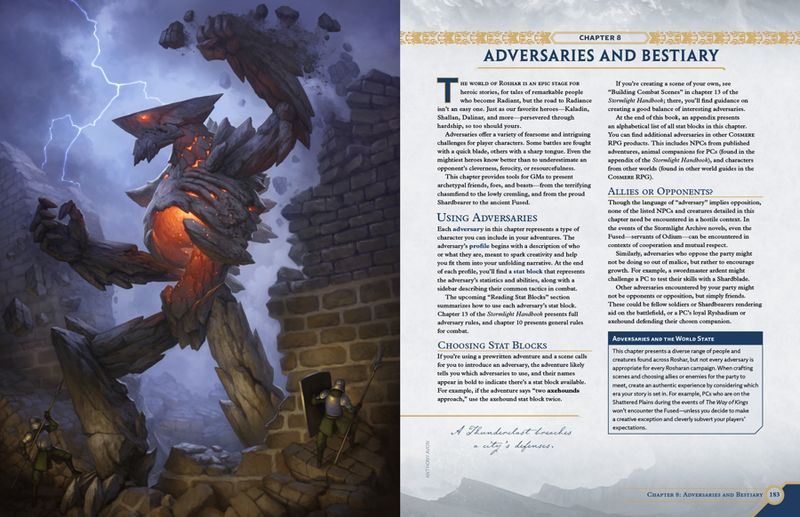 Cosmere RPG: Stormlight - World Guide (Hardcover)