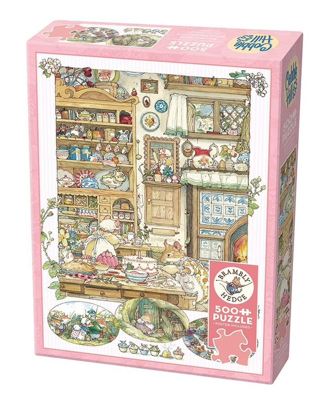 Brambly Hedge Picnic Preparations 500pc Puzzle