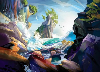 Coastal Waves 1000pc Puzzle