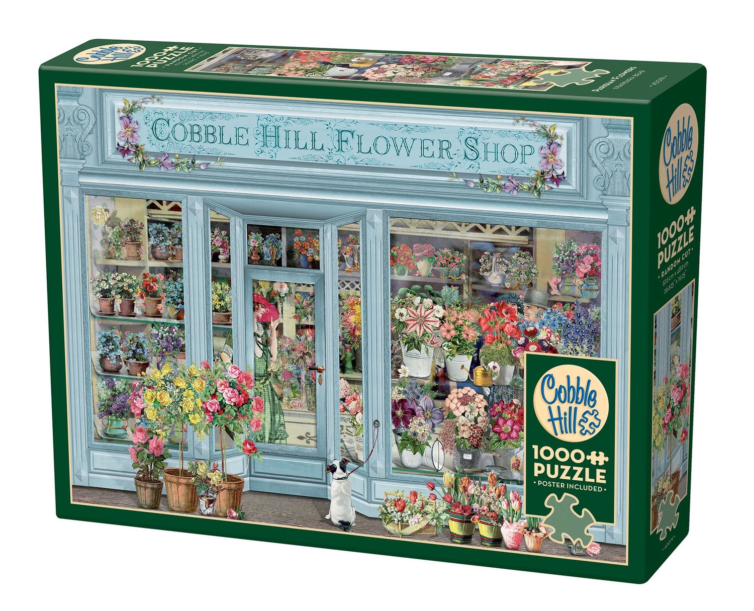 Parisian Flowers 1000pc Puzzle
