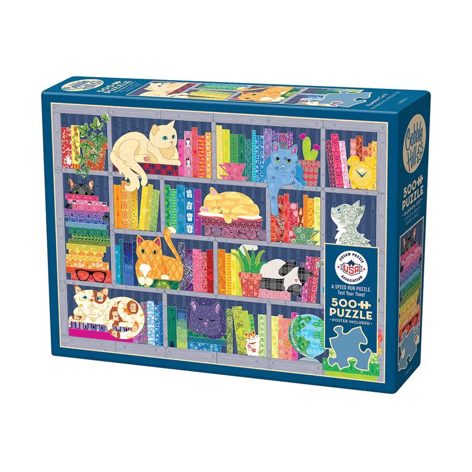 Rainbow Cats 500pc Puzzle