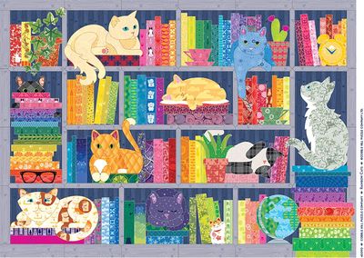 Rainbow Cats 500pc Puzzle