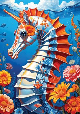 Sea Horse 1000pc Enjoy Puzzle