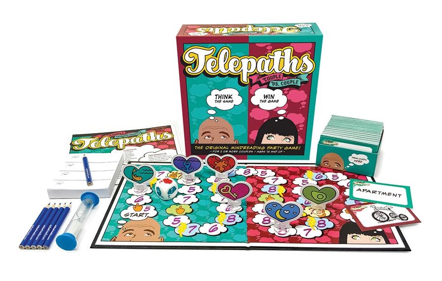 Telepaths: Couple Vs Couple Board Game