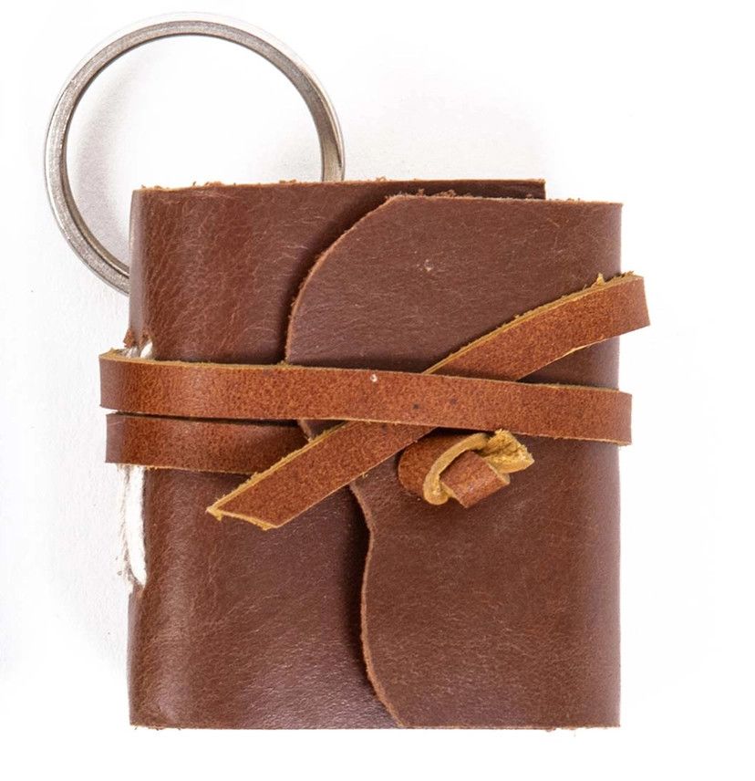 Miniature Journal keyring, Color: BROWN_STRAP
