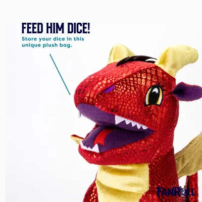 Dragon Plush Dice Bag