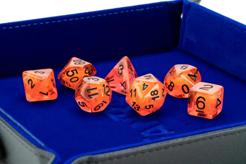 Set of 7 Resin Dice