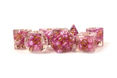 Pearl Resin  Poly Dice Set