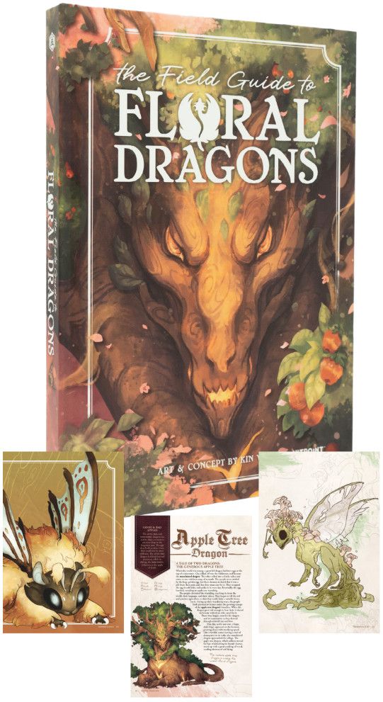 The Field Guide to Floral Dragons (5E D&amp;D): Hardcover Book