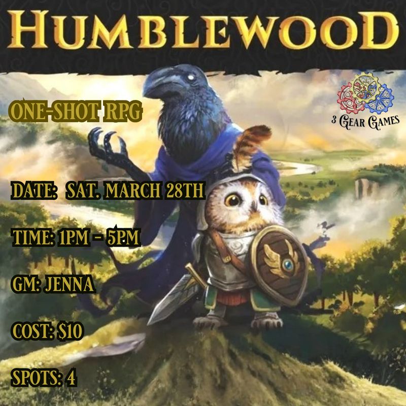 Humblewood One-Shot RPG